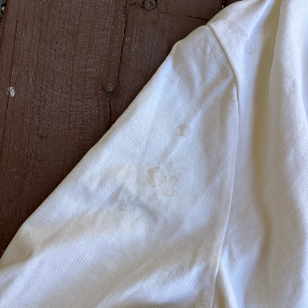 Peruvian Connection Rouched White Blouse - Picture 3 of 7